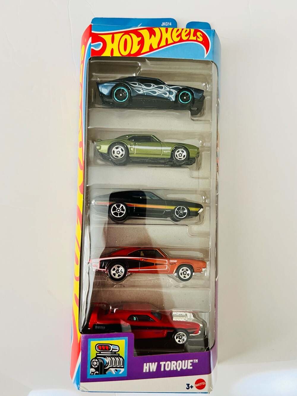 Hot Wheels HW Torque 5-Pack Diecast Car Set JKG14